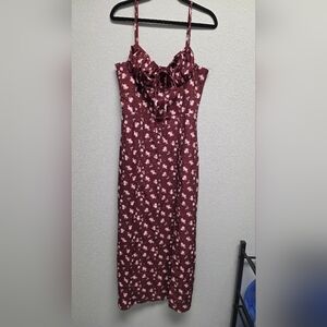 No Brand Beautiful Floral Maxi Dress Size X- Small‎